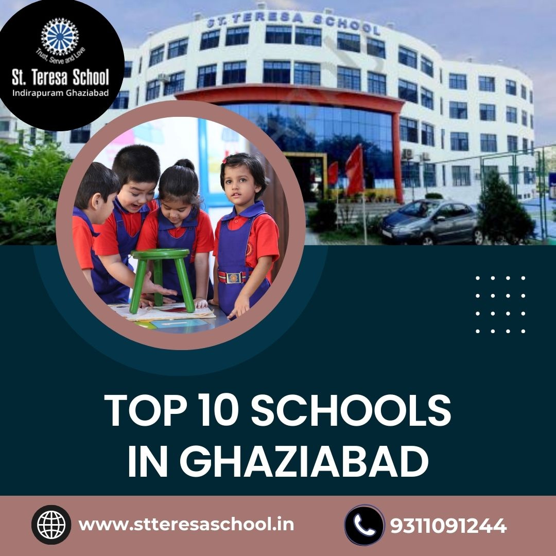 Top 10 Schools in Ghaziabad by St. Teresa School on Dribbble