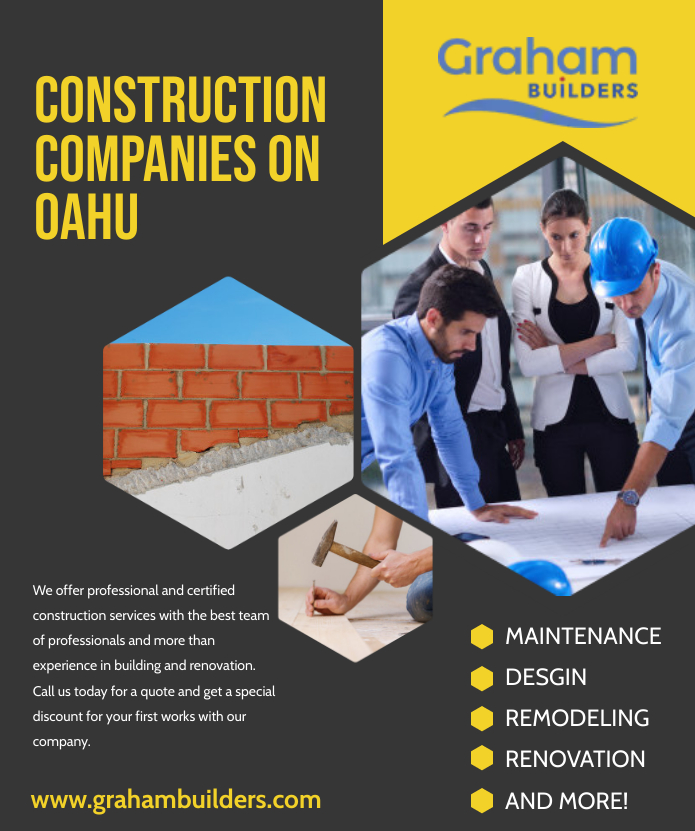 Construction Companies on Oahu by Graham Builders on Dribbble