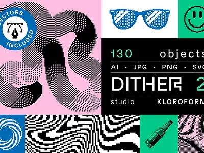 Dither 2 branding design download elements free free download graphic design illustration vector