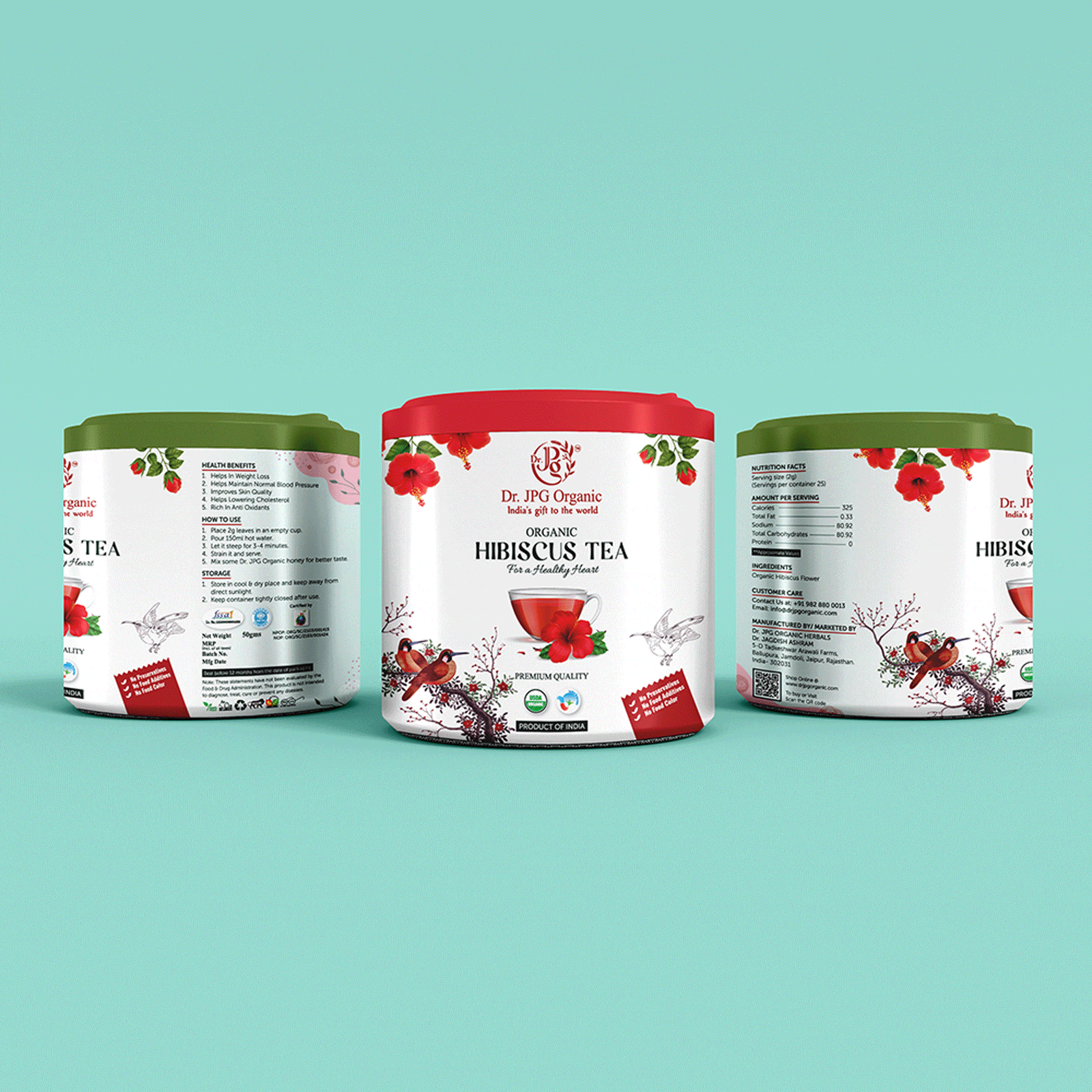Tea Pack Animated gif hibiscus tea packaging motion graphics packaging