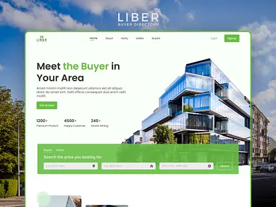 Real Estate Website UX/UI Design adobexd branding design figma graphic design logo mockup prototyping real estate ux ui design web website design wireframe