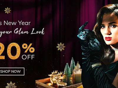 Web Banner banner branding graphic design jewelry ui web banner website ui