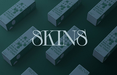 SKINS - new visual identity and packaging design branding design graphic design illustration logo packaging skin care typography vector visual identity