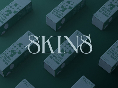 SKINS - new visual identity and packaging design branding design graphic design illustration logo packaging skin care typography vector visual identity