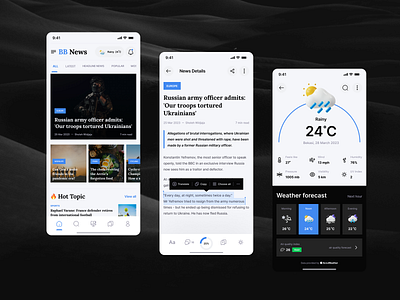 News App UI Design app design app development mobile application ui ui design