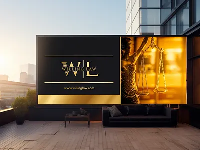 Law Billboard design advertizing biilboard graphic design