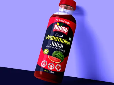 Premium Watermelon Juice Label Design best packaging design gency beverage packaging design bottle design bottle label design creative design agency food packaging design graphic design illustration juice bottle juice bottle label juice label design juice packaging design juicepackaging label design label design agency logo design packaging design packaging design agency watermelon watermelon juice