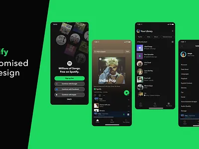 Spotify Customised Design