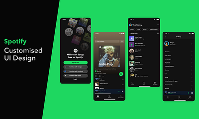 Spotify Customised Design