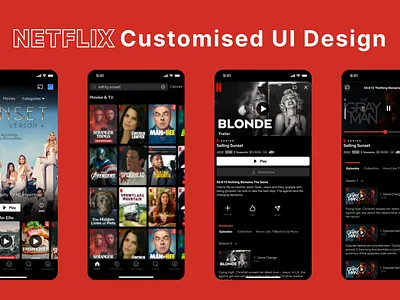 Netflix Customised UI