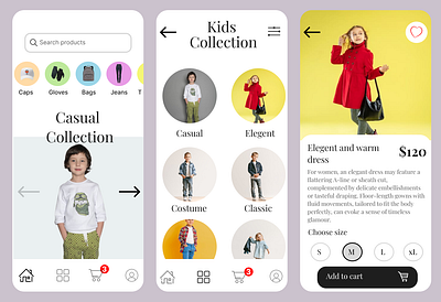 Fashion App Design appdesign branding design graphic design ui uiux uiux design web design