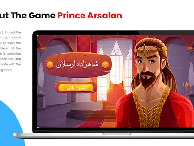 The Game Prince Arsalan app creative crypto dashboard design game graphic design ui