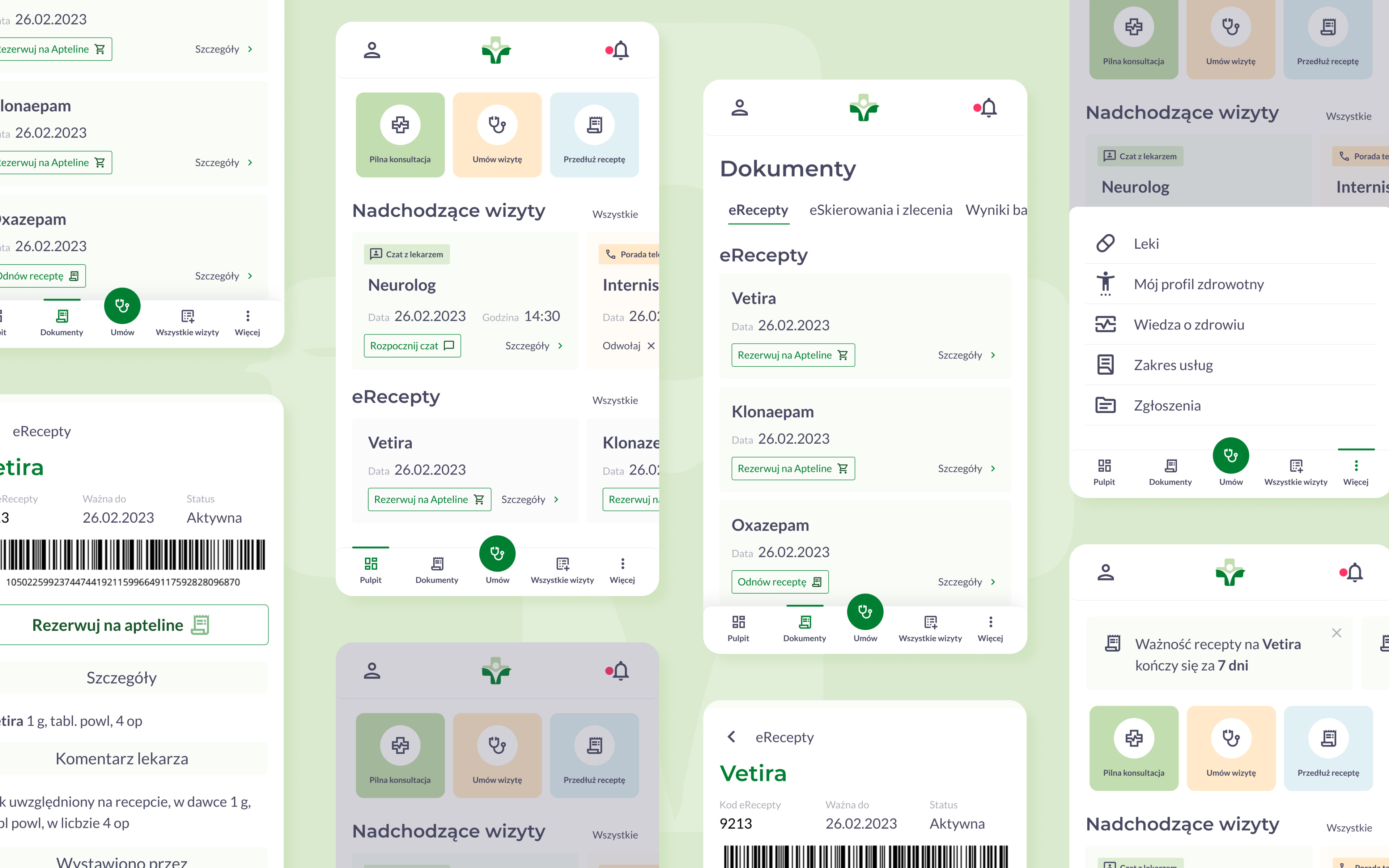 Patient App app health medical mobile ui ux