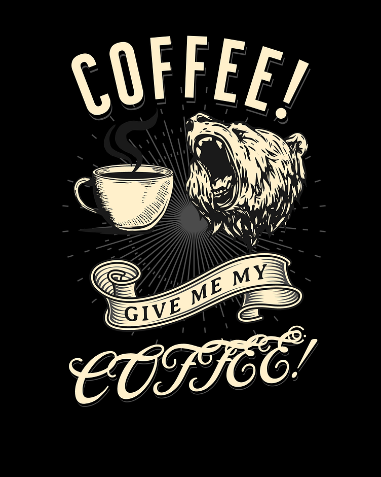 Give Me My Coffee! by Martin Dimmock on Dribbble