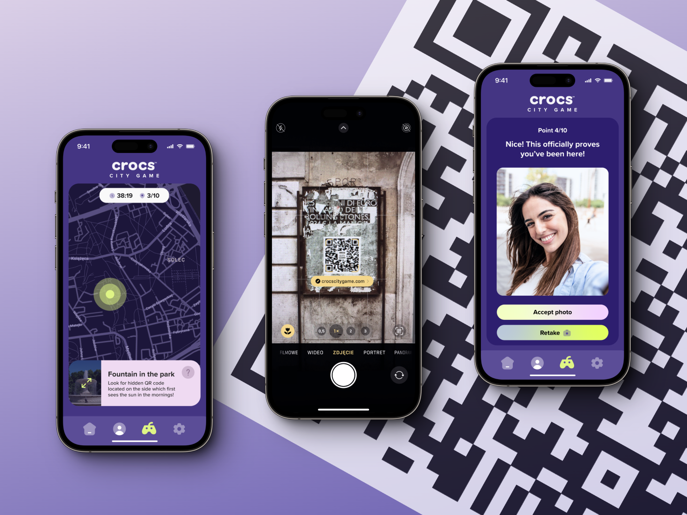 QR Code Scanning Game Flow by The Digital Bunch on Dribbble