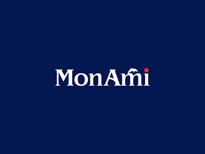 MonAmi — Logo design branding dolphin identity logo mark sea sign smolkinvision sun symbol wave