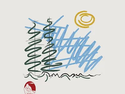 Summer 2023 digitalart digitaldesign illustration illustrator retro summer texture traditional vector vintage