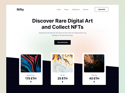 NFT Marketplace Website Header Exploration V-3 2023 trend blockchain cold wallet crypto cryptoart cryptocurrency digital art dribbble best shot ethereum exchange nft nft art nft marketplace nft website nfts popular shot responsive token trends web design