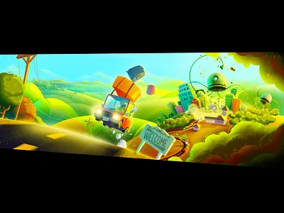 We are back and catching up! 3d aliens artua branding car character design game art game design graphic design illustration ios war