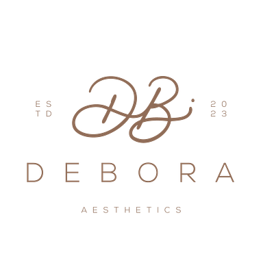 DEBORA AESTHETICS animation branding design designconcept designer graphic design graphicdesigner handwriting illustration logo logodesign motion graphics signaturelogo