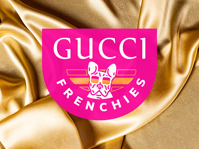 Gucci Frenchies Logo bulldog logo designer logo dog logo french bulldog french bulldog logo frenchie gucci gucci logo