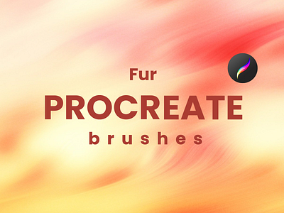 Super Cute Fur Procreate Brushes fur brushes fur effects procreate app procreate brushes