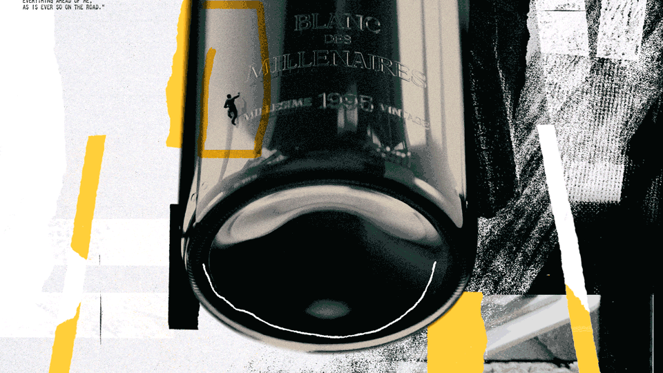Pela Estrada fora - Opening Title 2d 3d advertising animation bottle design food graphic design graphics illustrator lisbon mixed media motion paper photoshop portugal texture textures tv vector