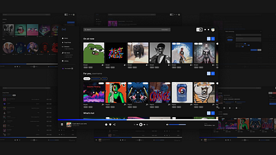 Untitled audio design graphic design music radio streaming ui ux