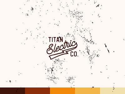 Titan Electric Branding branding construction graphic design design electric company branding electric company graphic design electric company logo graphic design logo