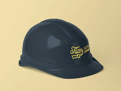 Titan Electric Branding branding construction design electric company branding electric company logo graphic design logo