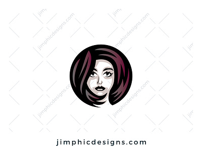 Lady Logo branding design graphic design logo vector