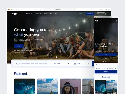 Ibloov redesign for improved first impressions & user experience design figma product design ui ui design ux ux design