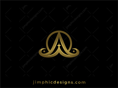 Letter A Logo branding design graphic design letter logo vector