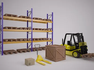 Materials Handling app branding design graphic design illustration logo typography ui ux vector