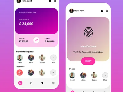 Fnance Managememy App design-UIdesignz app dashboard design graphic design mobile app design ui ux