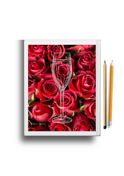 Roses app art show branding design graphic design illustration logo ui ux vector