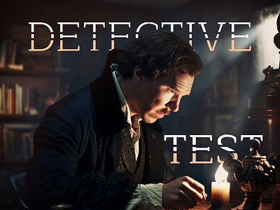 [Sherlock] Typography bbc design detective figma game game design graphic design sherlock typography ui uiux ux website