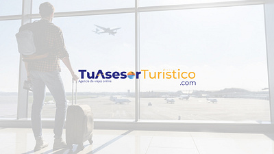 TuAsesorTurístico Travel Agency brand identity branding design graphic design illustration logo logo design typography