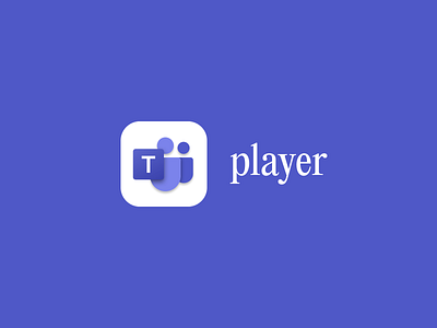 Team Player branding design flat graphic design illustration logo meme ui vector