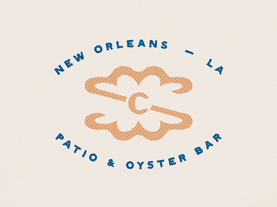 SC + Oyster with pearl animal bar brand branding c design food graphic design illustration logo mark new orleans oyster pearl restaurant s sea vector water