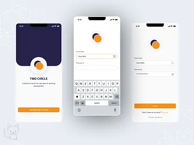 Login screen - Moblie
