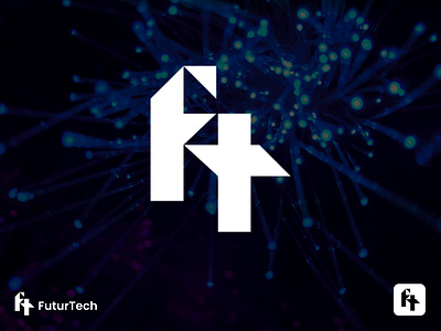 FuturTech logo | FT letter logo | Modern Minimal Logo branding design graphic design graphicsdesign illustration logo logo designer logo mark modern logo design