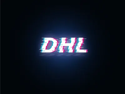 DHL Logo Design blue branding colorful logo creative logo design dhl dhl logo gradient graphic design logo logo design logo type minimalist logo red