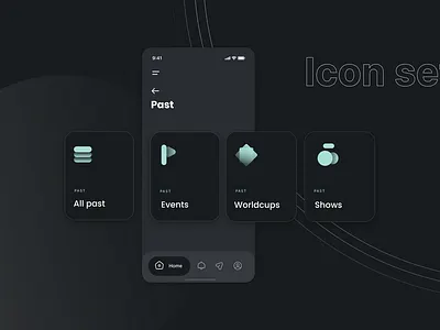 Time travel app product design uxui visual design