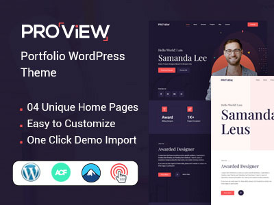 Proview - Creative Portfolio Wordpress Theme