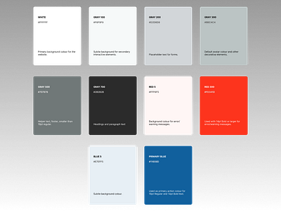 Colour definition practice app design branding design ui ux web design webflow