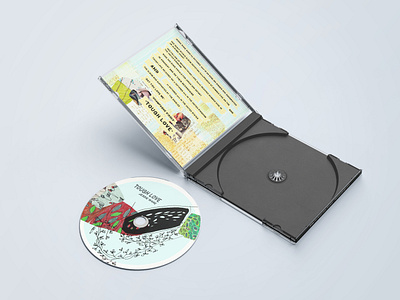 Music CD cover branding cd cover graphic design
