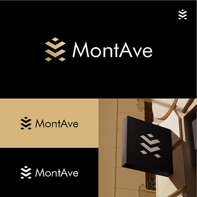 MontAve Logo Concept branding business logo company logo design graphic design logo logo design minimalist modern