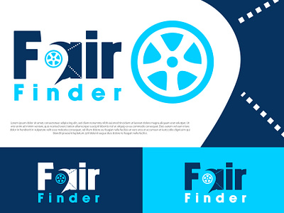 Fair Finder graphic design logo typography vector