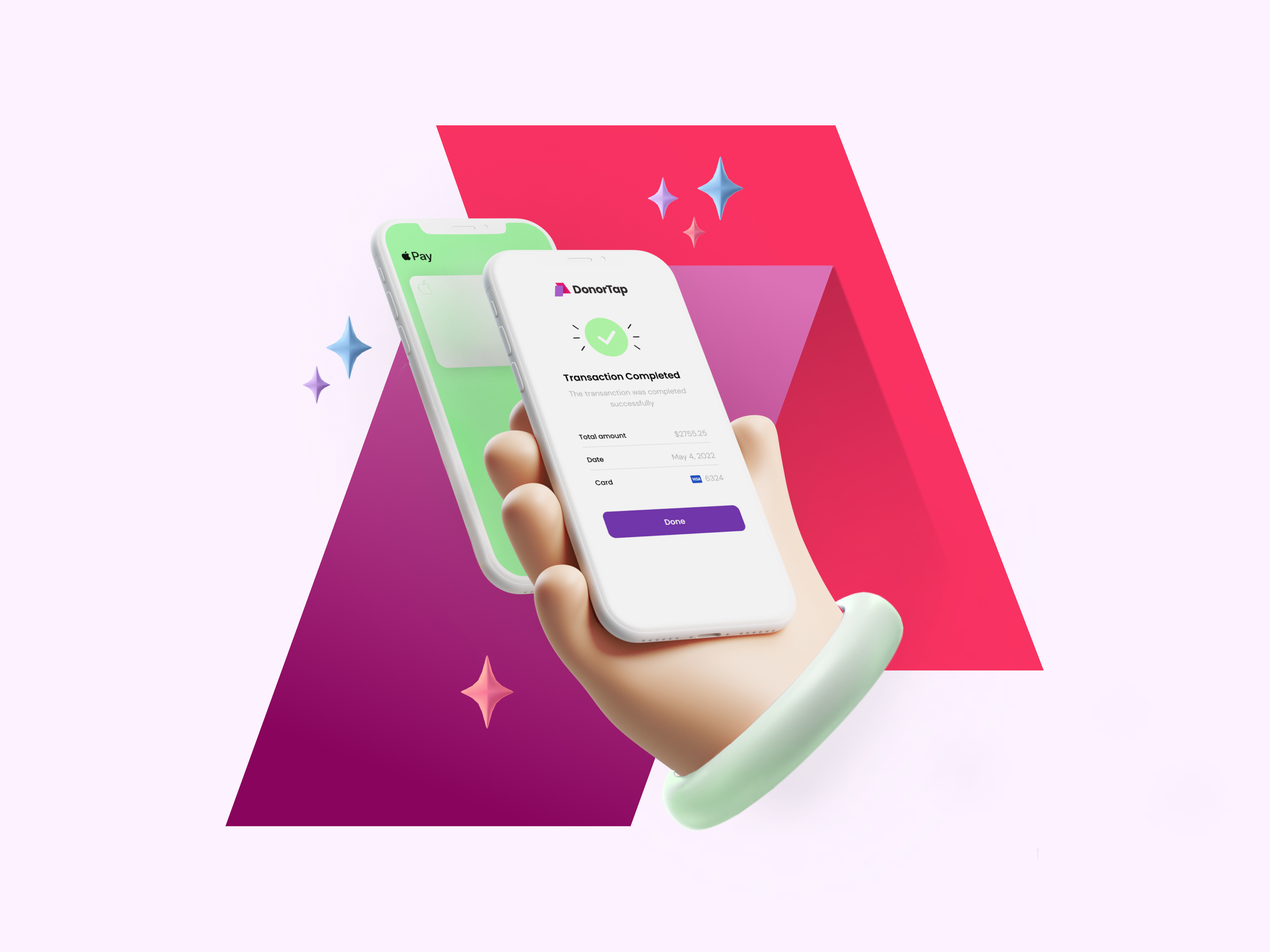 DonorTap • UX / UI / Deck Design branding iconography illustration ui design ux design